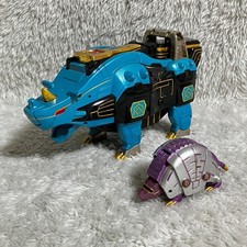 BANDAI DX Megazord PowerRangers Wild Force Sentai Gaoranger Gao Rhinos Armadillo