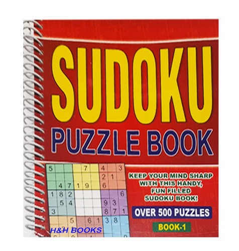 Spiral bound sudoku puzzle - bound,
