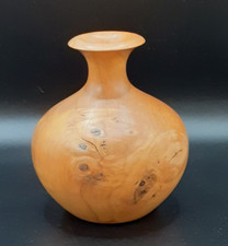 Rustic Wooden Burlwood Vase 5