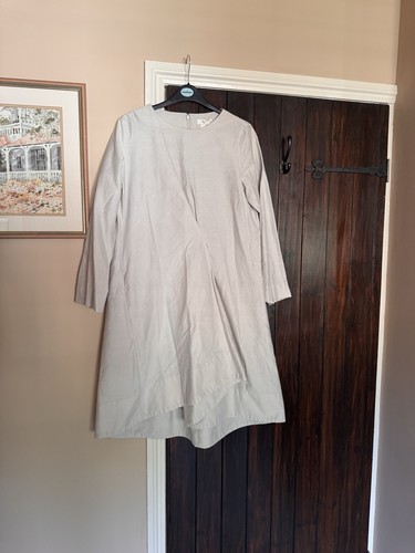Cos cream beige asymmetric - beige,