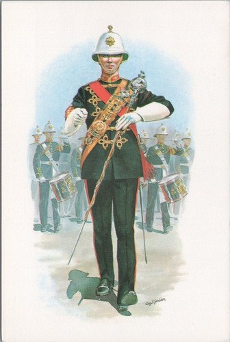 Military postcard royal - military,