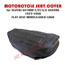 MOTORCYCLE SEAT COVER SUZUKI GS1000 GS 1000 E/ES/S/ET/G 77-80 FLAT SEAT