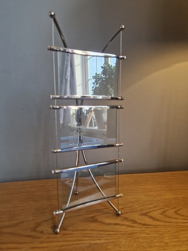 Photo frame tier chrome - frame,