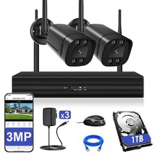 3MP HD Wireless CCTV System