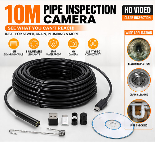10m pipe inspection - pipe,