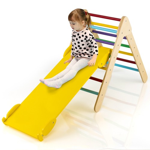 Wooden climbing kids - climbing,