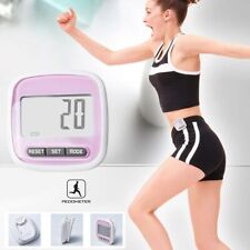 with Clip Step Counter Digital Display Walking 3D Pedometer  Unisex