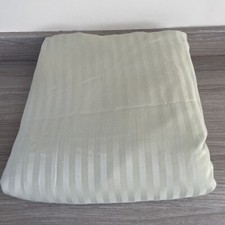 Northern nights QVC king duvet striped green sage