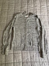 H&M Girls Grey Marled Cardigan