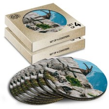 8x Round Coasters in the Box -