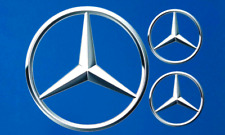 3X  MERCEDES EMBLEM CAR RACING