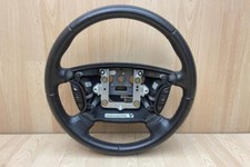 BLACK LEATHER STEERING WHEEL - Jaguar XJ XJ6 XJ8 XJR S-Type 2002-2010 #6266