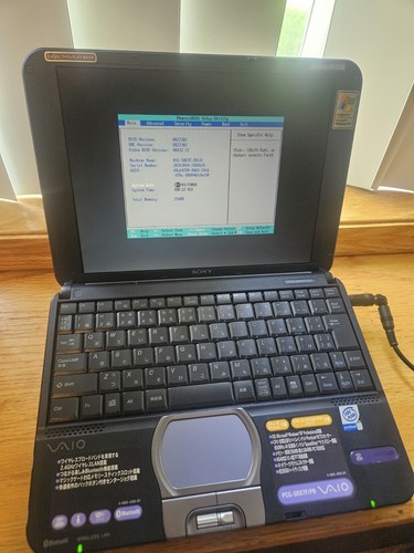 Vintage sony vaio pcg srx7f - sony,