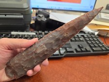 AGATE STONE SPEARHEAD