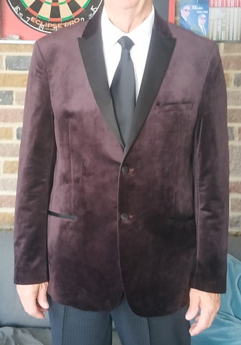 Burgundy velvet dinner - velvet,