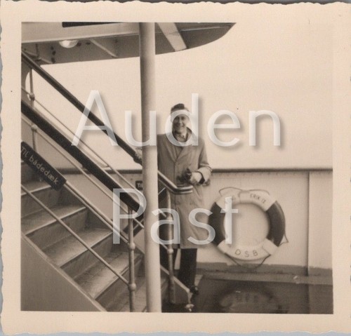 Ron aboard king frederik ferry - ron,