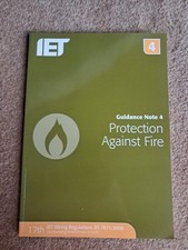 IET Guidance Note 4: Protection Against Fire, 17th Edition