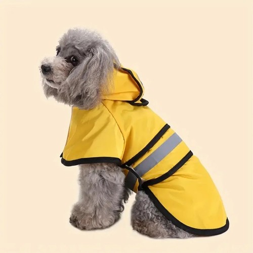 Hooded dog raincoat waterproof - dog,
