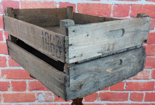 Vintage Wooden Fruit Crates