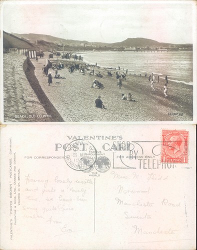 Beach old colwyn - beach,