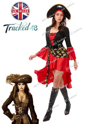 Lady pirate queen costume - lady,