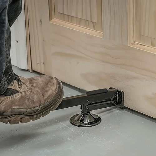 Hands free door installation - hands-free,