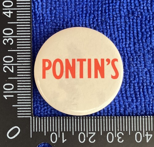 Pontin vintage pin badge - pin,