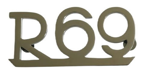Bmw r69 fender - r69, logo