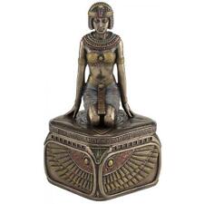 Kneeling Egyptian Queen Trinket Box Art Deco