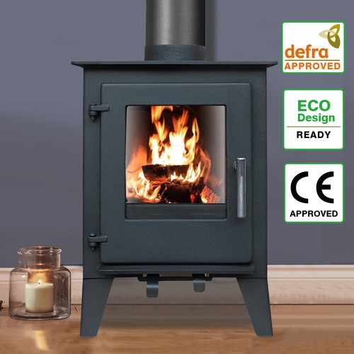 5kw multifuel stove log wood - multifuel,