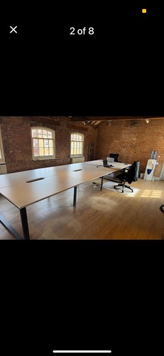 Bench office desk - 6,