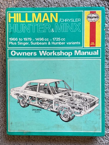 Hillman hunter minx owners - hillman,