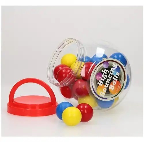 Plastic jar filled with - , 24