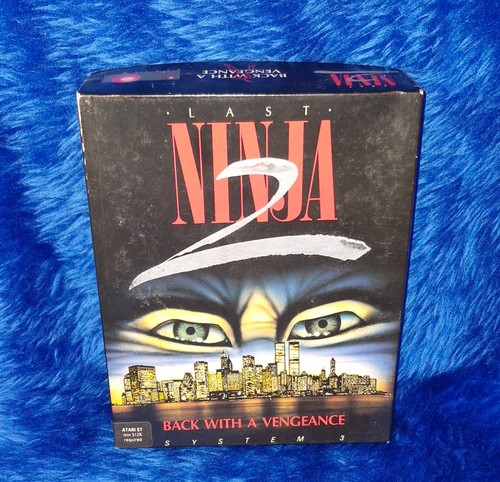 Last ninja atari big - big, box