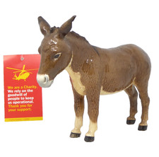 Beswick England Donkey Glazed Ceramic Figurine Brown Ornament BP9