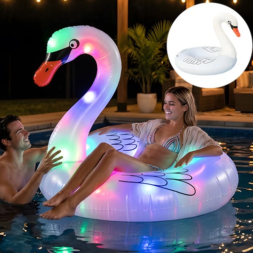 Inflatable swan pool floats - swan,