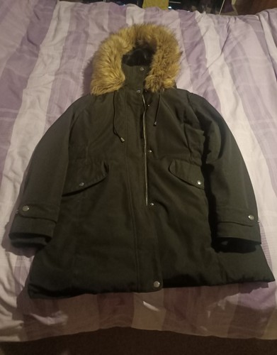 Zara black winter - winter, coat