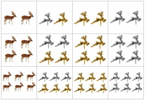 Christmas cake decorations - christmas,