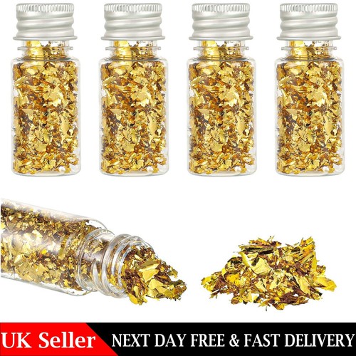 24k edible gold - gold, flakes,