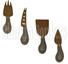 4PC CHEESE KNIFE SET STAINLESS