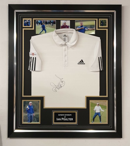 Ian poulter signed shirt - ian,