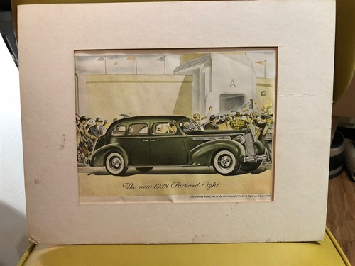 Vintage 1938 packard eight - 1938, car