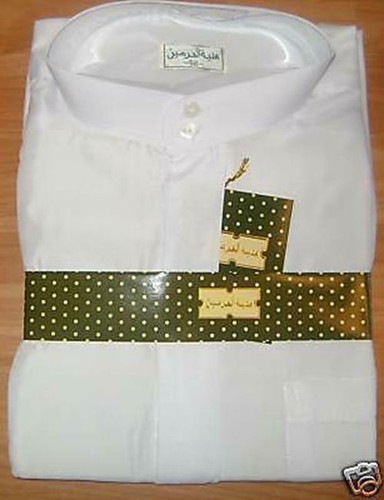 White formal thobe saudi - white,