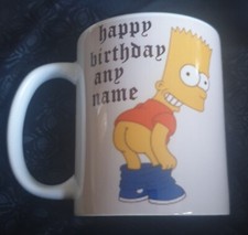  Personalised  Bart Simpson