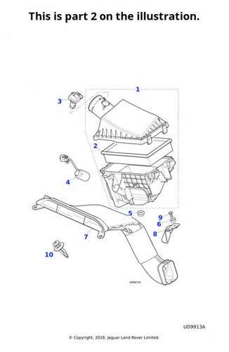 Jaguar filter scv8 3 - 5.0, 3.0