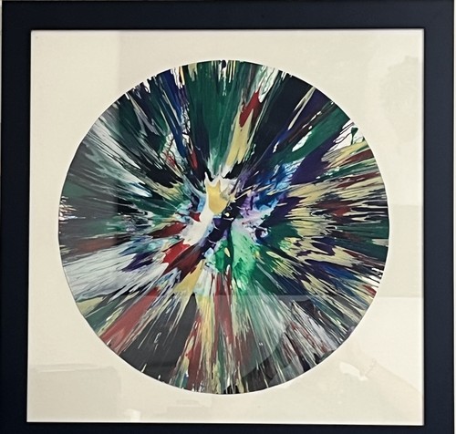 Damien hirst circle spin - circle, art
