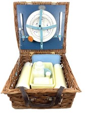 Vintage Picnic Basket Bag