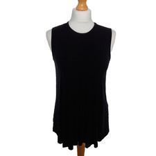 Cop Copine Black Sleeveless T