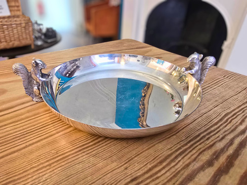 Vintage silver plate squirrel - vintage,