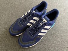 New Adidas ZX 750 HD FW 4022 size UK 10 men's trainers shoes blue white